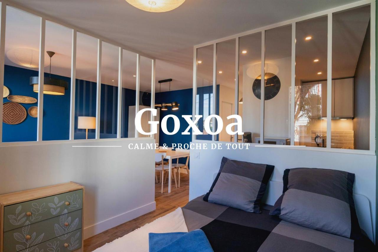 Goxoa - Appartement Au Calme, Centre Ville, Parking - Wifi Hendaye Esterno foto