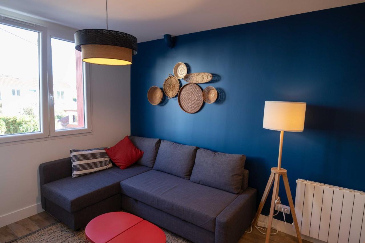 Goxoa - Appartement Au Calme, Centre Ville, Parking - Wifi Hendaye Esterno foto