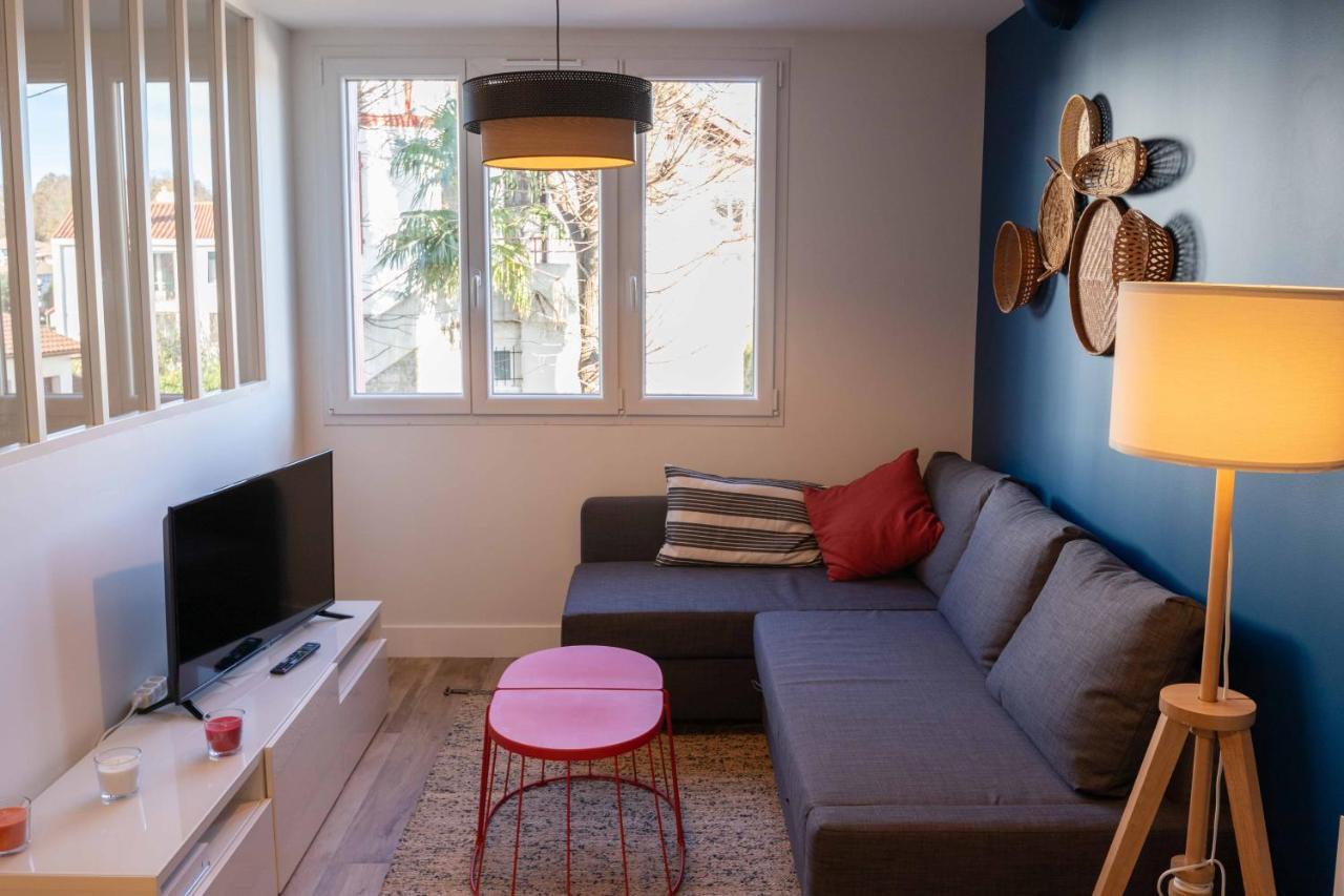 Goxoa - Appartement Au Calme, Centre Ville, Parking - Wifi Hendaye Esterno foto